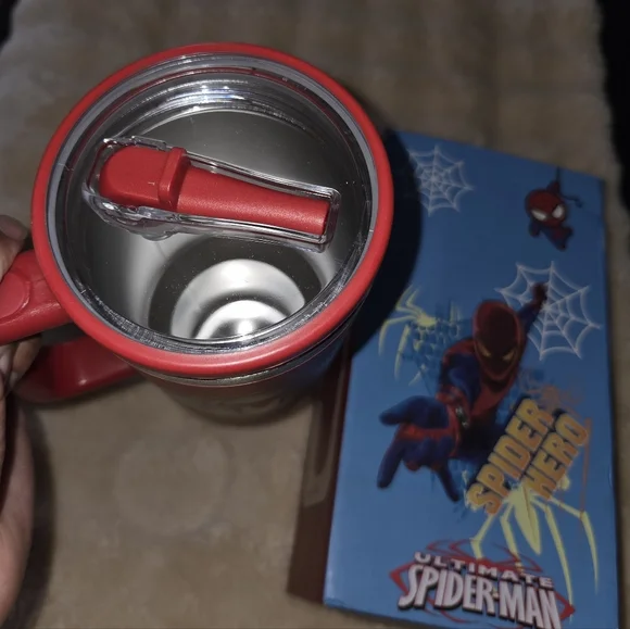 💥FLASH SALE💥NWT Spider-Man Red Travel Mug with Box - Picture 4 of 5